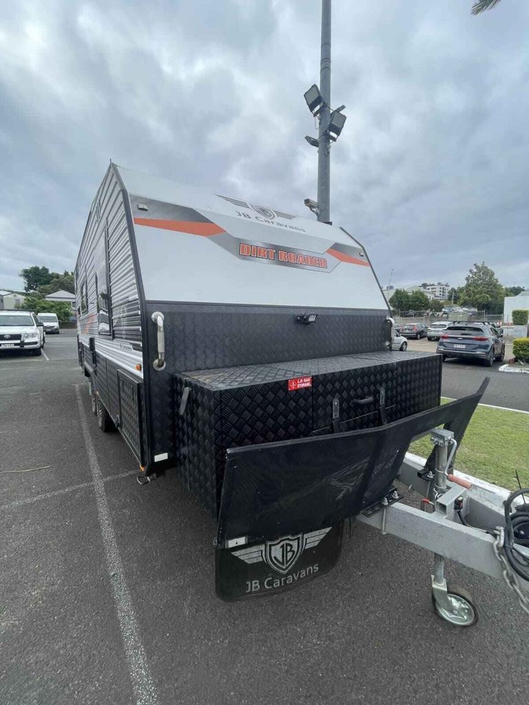 caravan towing Hervey Bay